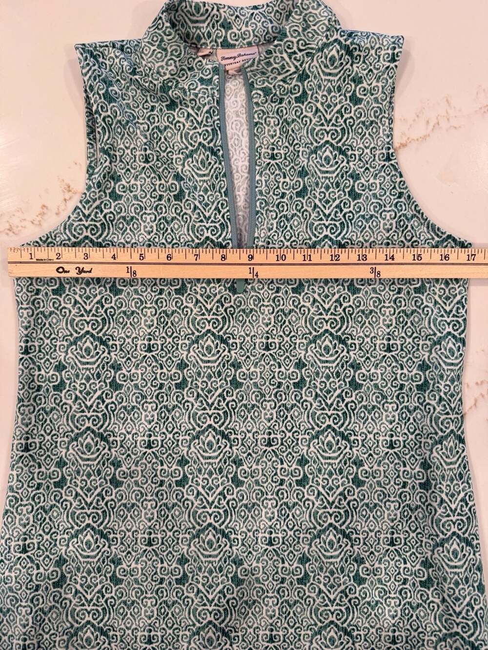Tommy Bahama Everyday Active Sleeveless Quarter-Zip Performance Dress - Picture 3 of 4